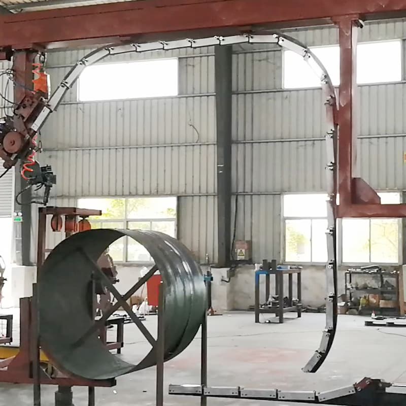 Seal Joint Semi Automatic Aluminum Coil Strapping Machine